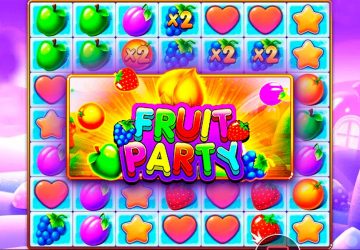 Автомат Fruit Party в Кешбэк казино